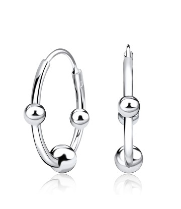 Fashion Silver Hoop Earring HO-1750